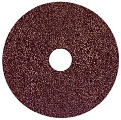 Weiler 59573 Resin Fiber Discs, 4 1/2 In Dia, 36 Grit, Alum Oxide