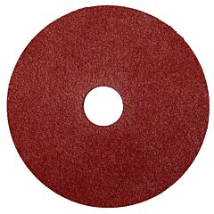 Weiler 59576 Resin Fiber Discs, 4 1/2 In Dia, 60 Grit, Alum Oxide