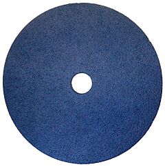 Weiler 59714 Zirconium Resin Fiber Disc, 7 In Dia, 60 Grit, Alum Oxide