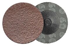 Weiler 59807 Tiger Al-Tra Cut Discs, Fiber/Aluminum Oxide, 2 In Dia., 60 Grit