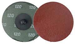 Weiler 59814 Tiger® Al-Tra Cut™ Discs, Fiber, 3 In Dia., 120 Grit