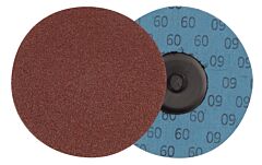 Weiler 60134 Plastic Button Style Blending Discs, Aluminum Oxide, 3 In Dia., 60 Grit