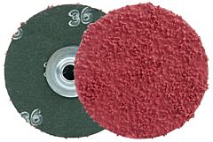 Weiler 60150 Metal Hub Style Blending Discs, Ceramic, 2 In Dia., 36 Grit