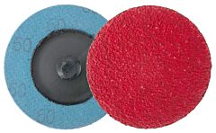 Weiler 60171 Plastic Button Style Blending Discs, Ceramic, 2 In Dia., 60 Grit