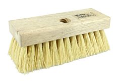Weiler 73195 Block Roof Brush, Hardwood Block, 2 1/2 In Trim L, White Tampico Fill