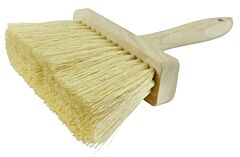 Weiler 74002 6" Masonry Brush, 3" Trim, White Tampico Fill