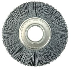 Weiler 83110 8" Nylox Wheel Crimped Filament .022/320 2" A.H.