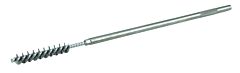 Weiler 95028 Single-Spiral Single-Stem With Handle Brush, Steel Bristle, 3/8 In Valve Guide
