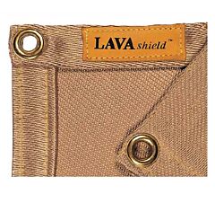 Weldas 50-1860 Lavashield Welding Blanket 18 Oz. White Fiberglass Roll, White, 1/Each
