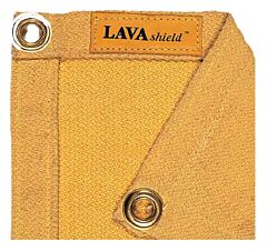 Weldas 50-3068 Lavashield Welding Blanket 30 Oz. 6' X 8' Gold, Fiberglass, Gold, 1/Each
