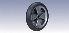 Wesco 233Cp14 "Z" Semi-Pneumatic Wheel Kit, Cobra-Lite Components