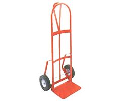 Wesco 126R1D Series 126D Industrial Hand Truck, 8" Solid Rubber Wheels, 500 Lb. Capacity