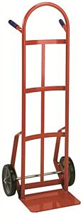 Wesco 146R Series 146 Industrial Hand Truck, 8" Moldon Rubber Wheels, 800 Lb. Capacity