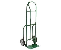 Wesco 626Dz8 Series 626D Greenline Hand Truck, 8" Solid Rubber Wheels, 500 Lb. Capacity