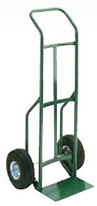 Wesco 656Z8 Series 656 Greenline Hand Truck, 8" Solid Rubber Wheels, 500 Lb. Capacity