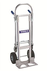 Wesco Cbr-Jr-T18-Pwt Cobra Jr. Convertible Truck, 2 Wheel - 600 Lb./4 Wheel - 1200 Lb. Capacity