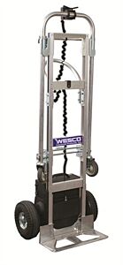 Wesco Pcbr-Sr-T18-Pwt Cobrapro Sr. Battery Powered Convertible Truck, 2 Wheel - 600 Lb./4 Wheel - 1200 Lb. Capacity