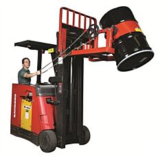 Wesco 191700 Dgf-55 Fork Truck Drum Lifter And Tilter, Half Drum - 500 Full Drum - 800 Lb. Capacity