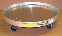Wesco Rasd Rasd Specialty Drum Dolly W/ Solid Bottom, 900 Lb. Capacity