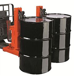 Wesco Grip: Gator Dbl Fork Gg-F2 Drum Fork Mount, 1600 Lb. Capacity