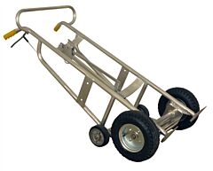 Wesco Abt-12-Sc-B Manual Aluminum Drum Truck With Brake, 1000 Lb. Capacity