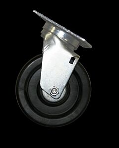 Wesco Sr-5A Polyolefin Caster Option For Aluminum Platform Truck, 750 Lb. Capacity