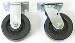 Wesco Sr-5 Polyolefin Caster Option For Aluminum Platform Truck, 2000 Lb. Capacity