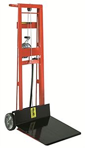 Wesco Wpl-54-2230 Two Wheeled Winch Steel Pedalift, 750 Lb. Capacity