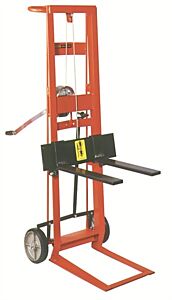 Wesco Wpl-54-F Two Wheeled Winch Steel Pedalift, 750 Lb. Capacity