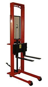 Wesco Sfl-76-25 Hydraulic Fork Stacker, 1000 Lb. Capacity