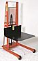 Wesco Espl-60-3032 Economy Large Platform Hydraulic Stacker, 1000 Lb. Capacity