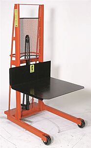Wesco Espl-68-3032 Economy Large Platform Hydraulic Stacker, 1000 Lb. Capacity