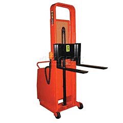 Wesco 261039-Pd Battery Powered Lift Counter Balanced Stacker 76 X 25 In.