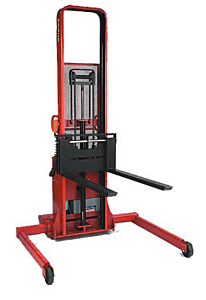 Wesco Psfl-86-42-50S Powered Fork Stacker, 2000 Lb. Capacity
