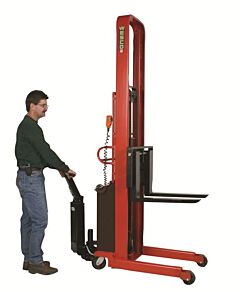 Wesco Psfl-86-42-50S-Pd Powered Fork Stacker W/ Power Drive System, 1500 Lb. Capacity