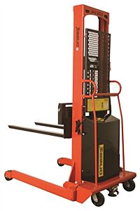 Wesco Psfl-86-25-20S Powered Fork Stacker, 1500 Lb. Capacity
