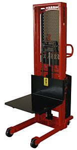 Wesco Pspl-68-2427-20S Powered Platform Stacker, 2000 Lb. Capacity