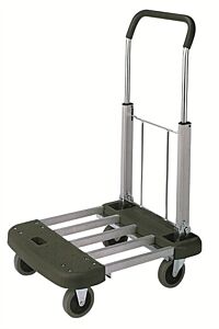 Wesco 272048 Aluminum Professional Series Telefolding Truck, 330 Lb. Capacity