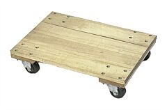 Wesco 272064 Solid Wood Dolly, 1200 Lb. Capacity