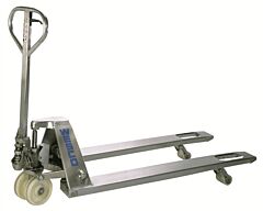 Wesco 272152 Stainless Steel Pallet Truck, 4400 Lb. Capacity