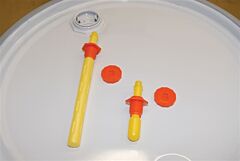 Wesco 272217 Pug-11 Vertical Polyethylene Pop-Up Gauge