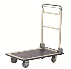 Wesco 272262 Telescoping Handle Platform Truck, 400 Lb. Capacity