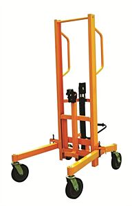 Wesco Hldt-880 High-Lift Hydraulic Drum Truck, 880 Lb. Capacity