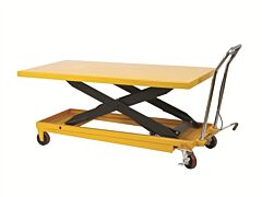 Wesco Ldt-3263 Long Deck Scissors Table, 1100 Lb. Capacity