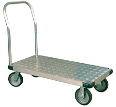 Wesco 273608 Thrifty Plate Aluminum Tread Platform Truck - Commercial Quality (Import)
