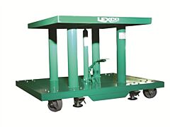 Wesco Ht-3438-2F-A-2K Lexco Foot Operated Hydraulic Lift Table, 2000 Lb. Capacity