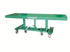 Wesco Stn-2005-2F-A-2K Lexco Long-Deck Foot-Operated Hydraulic Lift Table, 2000 Lb. Capacity