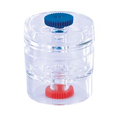 Zefon 25Mmh-2 Housing, Cassette, 25Mm, 2Pc Standard Style, Clear Styrene, Box Of 50