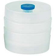 Zefon 37Mmh-2-Pp Housing, Cassette, 37Mm, 2 Pc, Standard Solvent Resistant Pp, Box Of 50