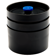 Zefon 47Mmh-3-Cf Housing, Cassette, 47Mm, 3 Pc, Standard Conductive Black, Box Of 25